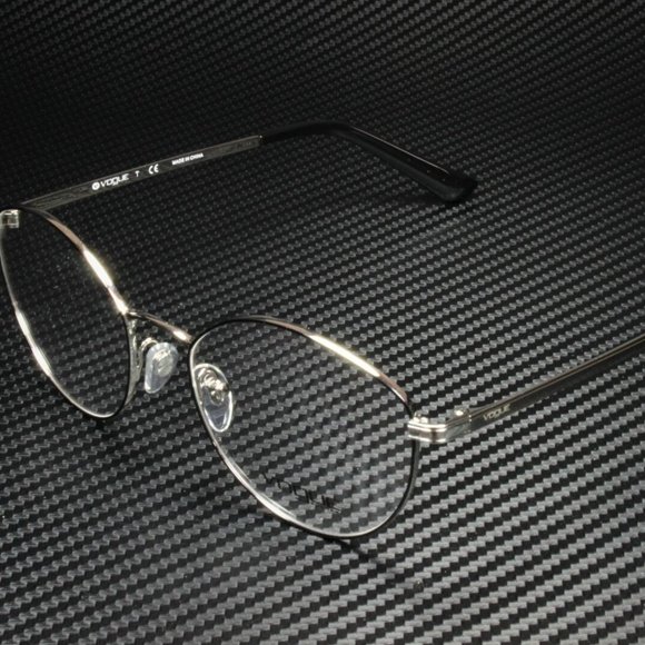 Vogue Women's Black and Silver Eyeglasses!